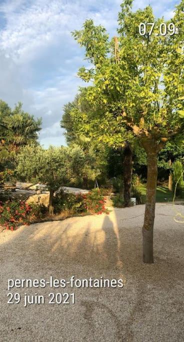 Appartement La Provence Avec Piscine Privative En Campagne à Pernes-les-Fontaines Extérieur photo