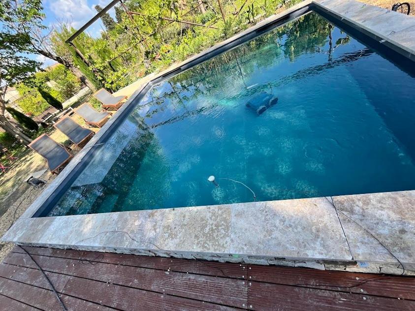 Appartement La Provence Avec Piscine Privative En Campagne à Pernes-les-Fontaines Extérieur photo